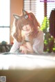 工藤新伍 Cosplay 明日方舟 安洁莉娜 夏卉泳装